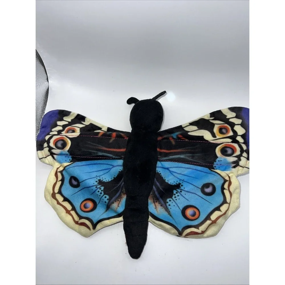 Wild Republic Huggers Butterfly Plush Toy, Slap Bracelet,‎ 8